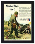 1598 us army recruitment advert 1951 2 Vintage Advert A4 Photo Print
