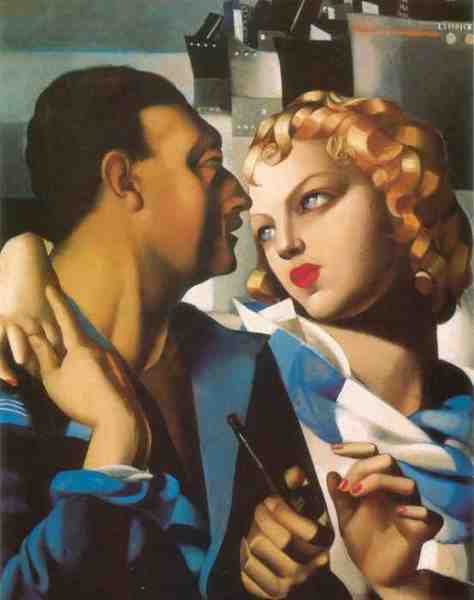 16 De Lempicka 1931 Idyll A4 Photo Print