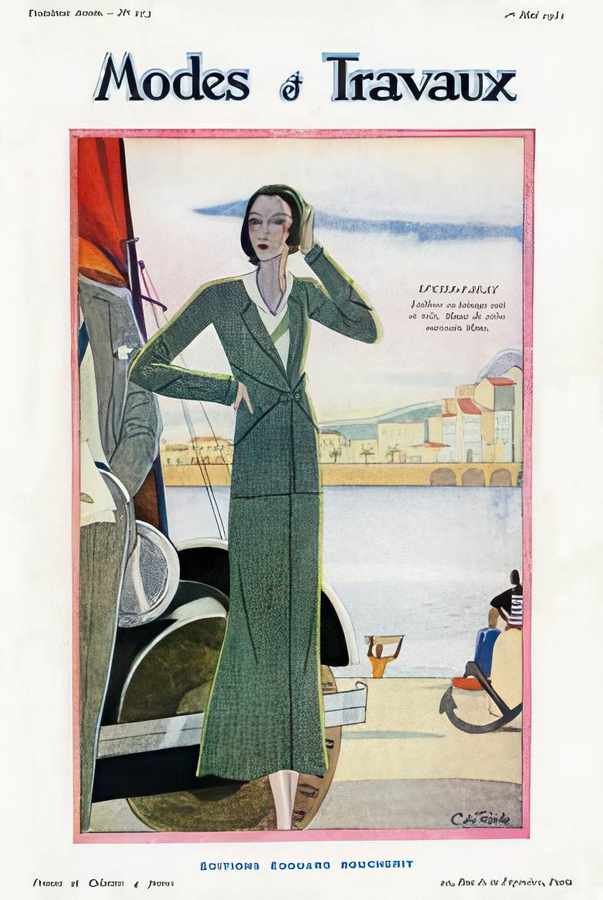 16 Modes Et Travaux Vintage Advert A4 Photo Print