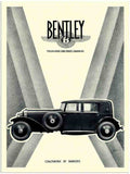 161 bentley car advert 1920s 2 Vintage Advert A4 Photo Print