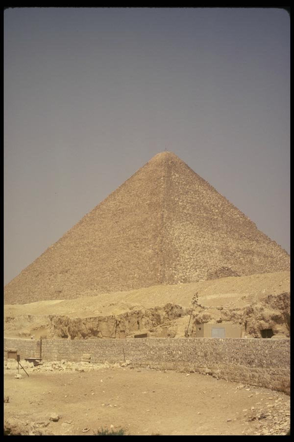 161015 Great Pyramid Of Khufu Or Cheops, Giza, Egypt A4 Photo Print