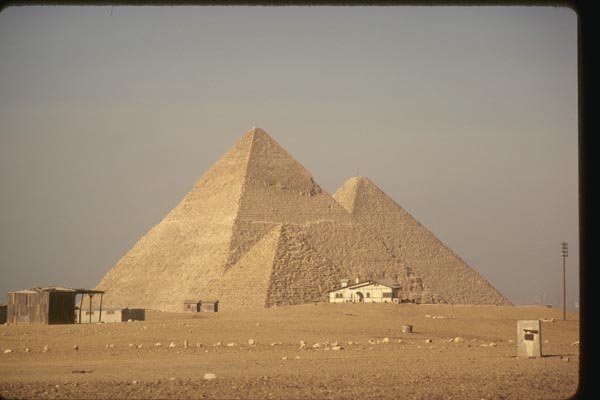 161062 The Great Pyramids, Giza, Egypt A4 Photo Print