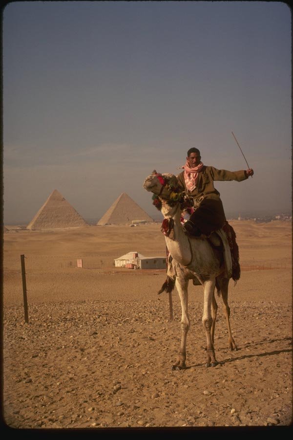 161064 The Great Pyramids, Giza, Egypt A4 Photo Print