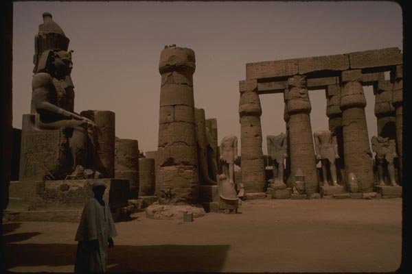 161066 Amen Temple, Luxor, Egypt A4 Photo Print