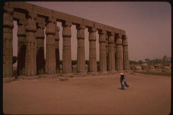 161067 Temple Of Amen, Luxor, Egypt A4 Photo Print