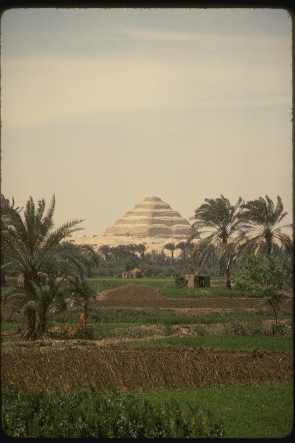 161070 Steps Of Sakkara, Egypt A4 Photo Print