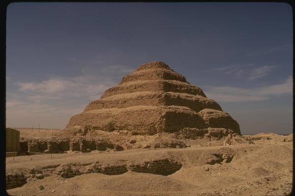 161071 Step Pyramid Of Sakkara, Egypt A4 Photo Print