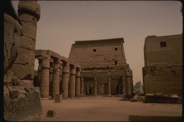 161072 Amen Temple, Luxor, Egypt A4 Photo Print