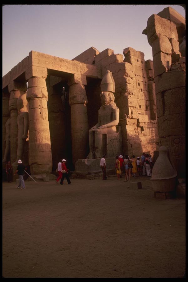 161097 Temple Of Amen, Luxor, Egypt A4 Photo Print