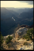 162014 A Silver Ribbon Flowing West A4 Photo Print
