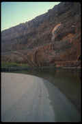 162016 Small Beach On Colorado River A4 Photo Print