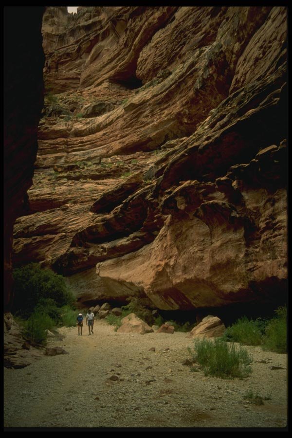 162020 Red Sandstone Walls A4 Photo Print