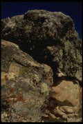 162028 Lichen On Rock Formation A4 Photo Print