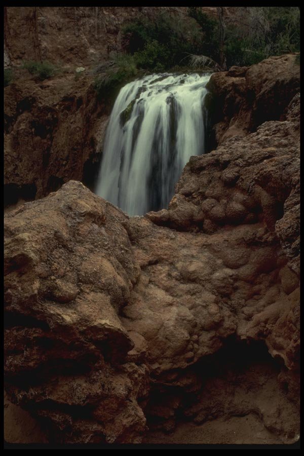 162029 Rock Detail Near Mooney Falls A4 Photo Print