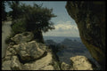 162071 Canyon View Through Cliffs A4 Photo Print