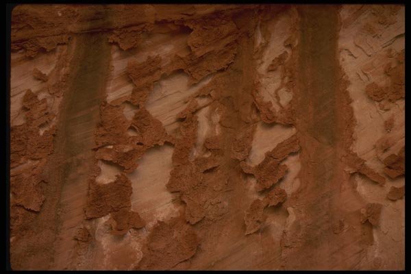 162073 Rock Flaking Action A4 Photo Print