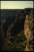 162081 Early Sunlight On Cliffs A4 Photo Print