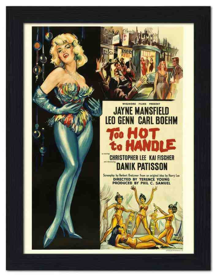 1622H too hot to handle 2 Vintage Advert A4 Photo Print