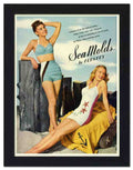 164 seamolds vintage swimwear 2 Vintage Advert A4 Photo Print