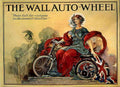 165 The Wall Auto Wheel Vintage A4 Photo Print