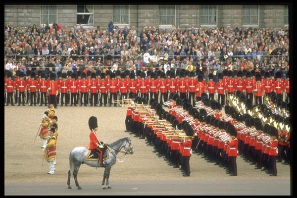165001 Massed Bands Of Household Division A4 Photo Print
