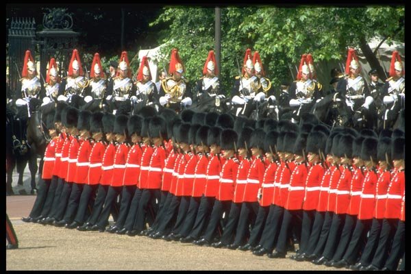 165005 Foot Guards And Household Cavalry A4 Photo Print