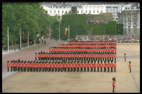 165014 Guards 1 To 5 A4 Photo Print