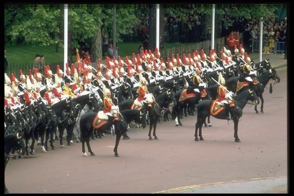 165024 Household Cavalry A4 Photo Print