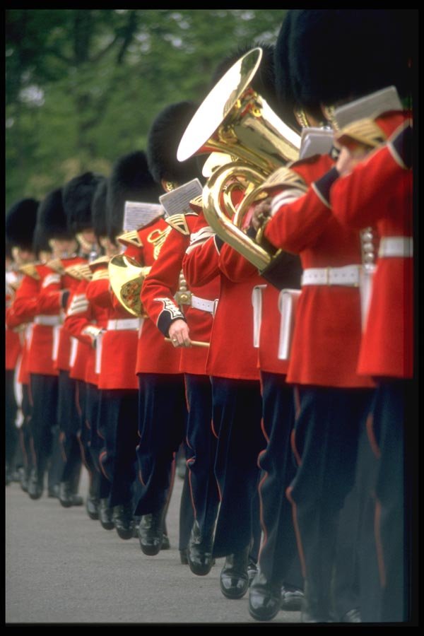 165044 Regimental Band A4 Photo Print