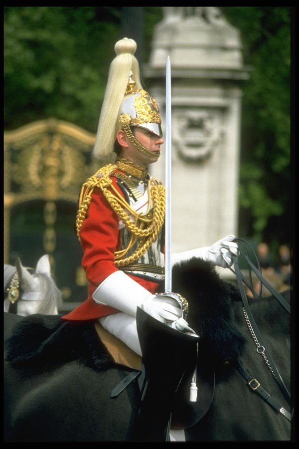 165048 Officer, Life Guards A4 Photo Print