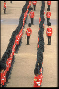 165052 Guards Ranks Are Lined Up A4 Photo Print