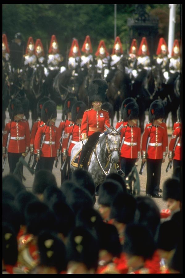 165078 Parade Commander, Troops And Household Cavalry A4 Photo Print