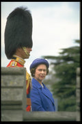 165079 H. M. The Queen And Prince Charles A4 Photo Print
