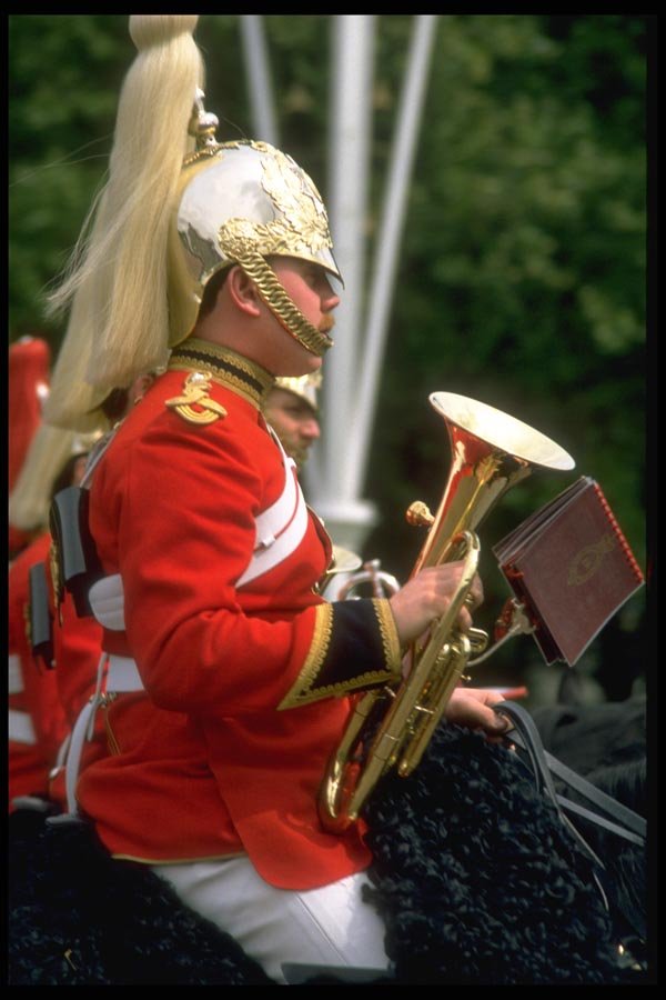 165092 Life Guards Musician A4 Photo Print