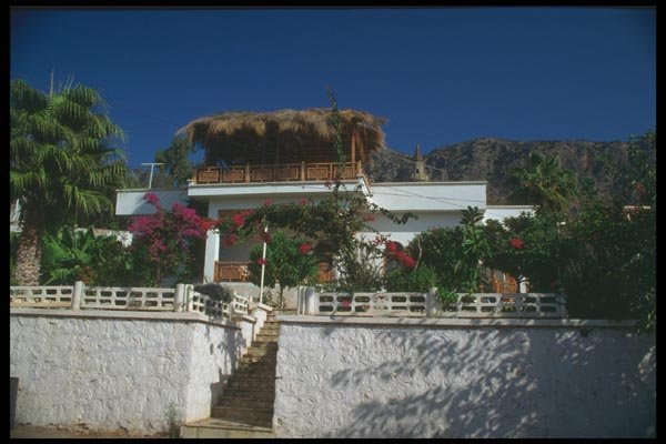 166025 Private Home, Kas A4 Photo Print
