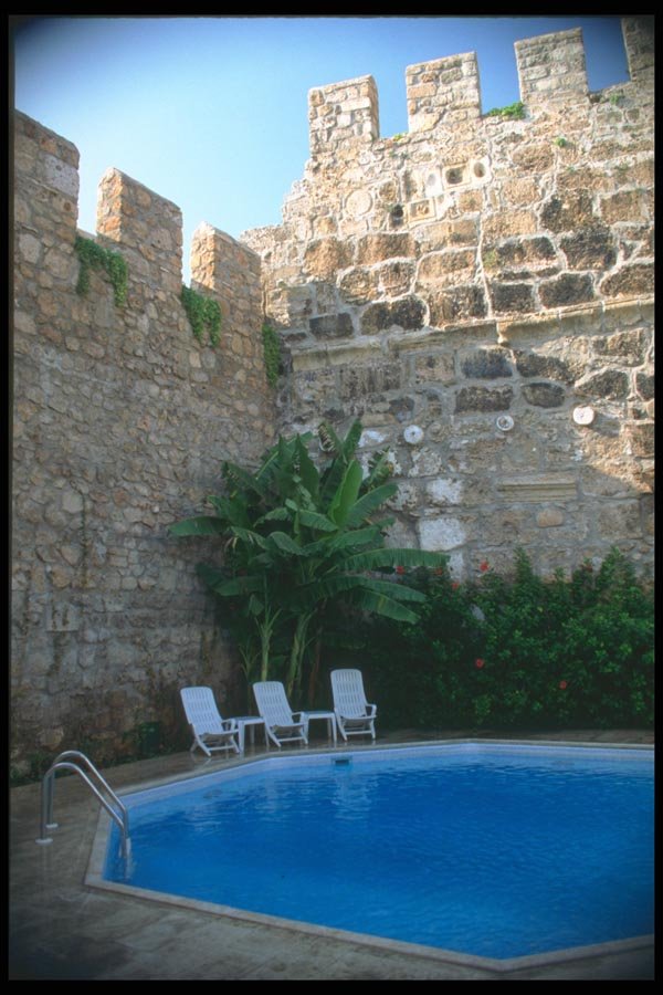 166026 Small Hotel, Antalya A4 Photo Print