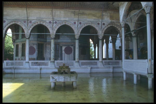 166036 Columns, Topkapi Palace, Istanbul A4 Photo Print