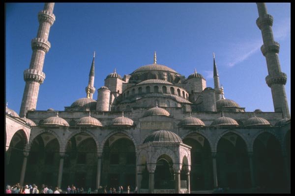 166052 Blue Mosque, Istanbul A4 Photo Print