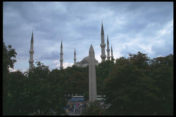 166054 Blue Mosque, Istanbul A4 Photo Print