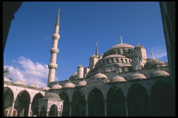 166055 Blue Mosque, Istanbul A4 Photo Print