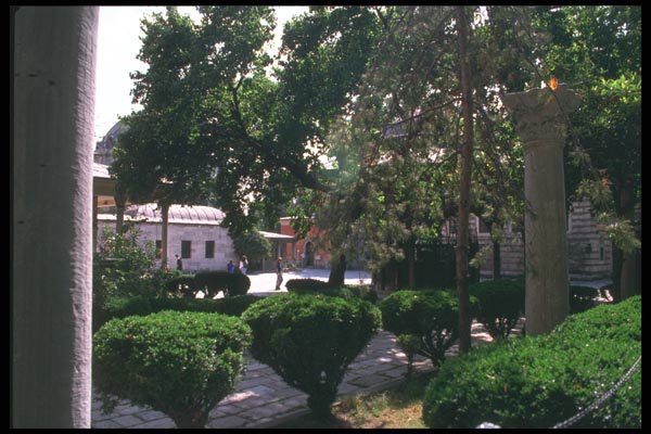 166067 Grounds, Hagia Sophia, Istanbul A4 Photo Print