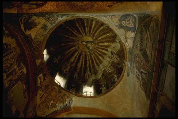 166089 Dome, Church Of St. Savior In Chora, Istanbul A4 Photo Print