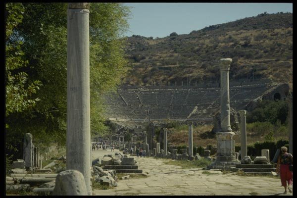 166092 Theater, Ancient City Of Ephesus A4 Photo Print