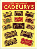 167 19 Cadburys Chocolate 1940S Vintage Advert A4 Photo Print