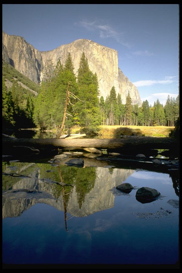 167004 Yosemite Valley El Capitan And Merced River A4 Photo Print