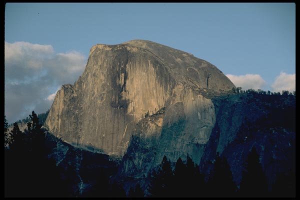 167006 Sunset Half Dome A4 Photo Print