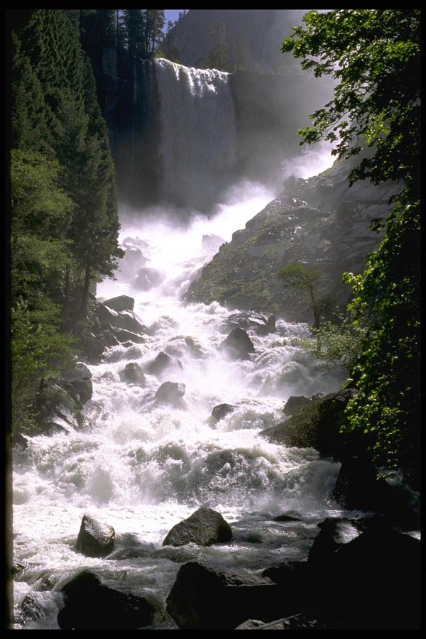 167014 Vernal Falls A4 Photo Print