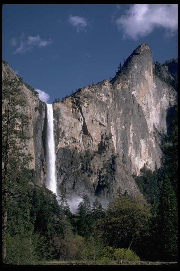 167028 Bridelveil Falls A4 Photo Print