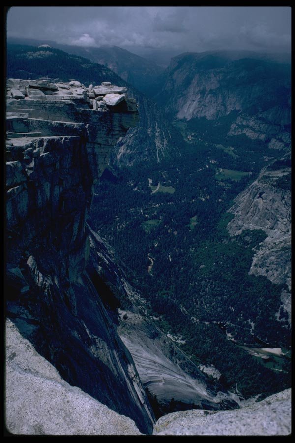 167057 Half Dome Lip A4 Photo Print