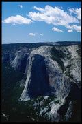 167063 El Capitan From Taft Point A4 Photo Print
